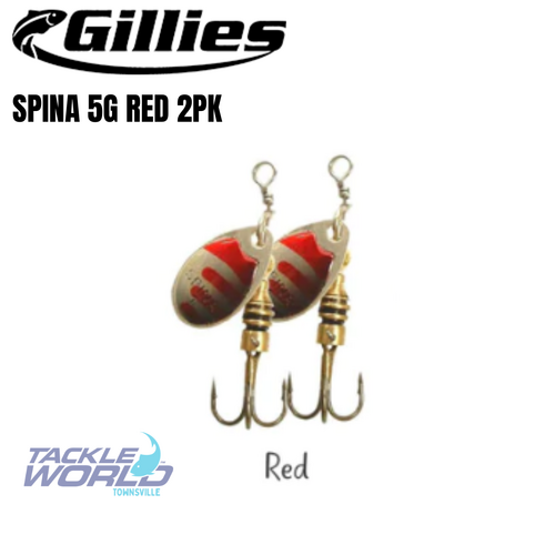 Gillies Spina 5g Red 2pack