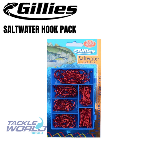 Gillies Saltwater 200 Hook Pack