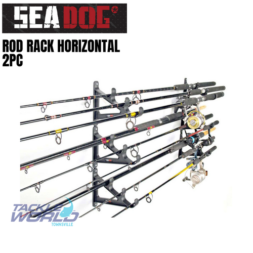 Sea Dog Rod Rack Horizontal 2Pc