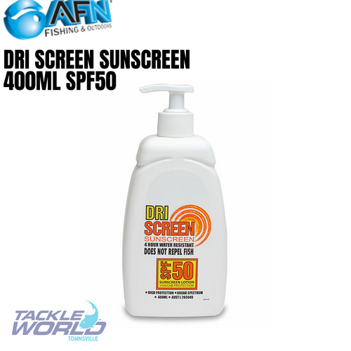 AFN Dri Screen Sunscreen 400ml SPF50