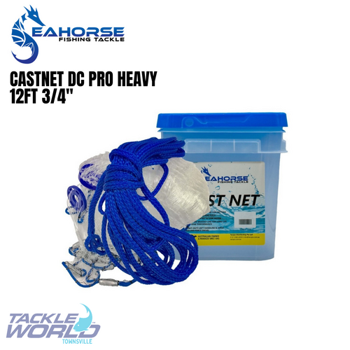 Castnet Seahorse Draw String Pro Heavy 12ft 3/4" 