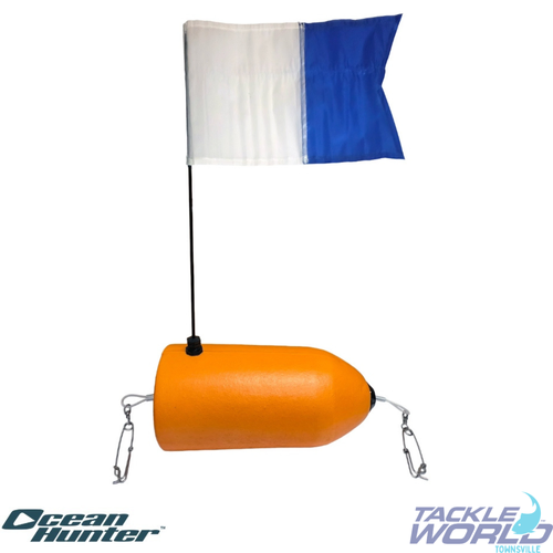 Ocean Hunter Foam Torpedo Float Orange