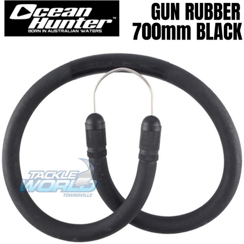 Ocean Hunter OZ Gun Rubber 700mm Black