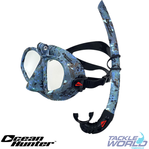 Ocean Hunter Mask Snorkel Phantom GoPro Offshore