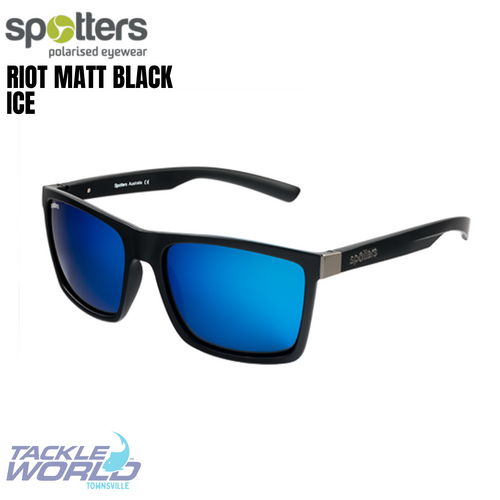 Spotters Riot Matt Black Ice