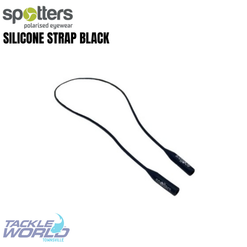 Spotters Silicone Strap Black