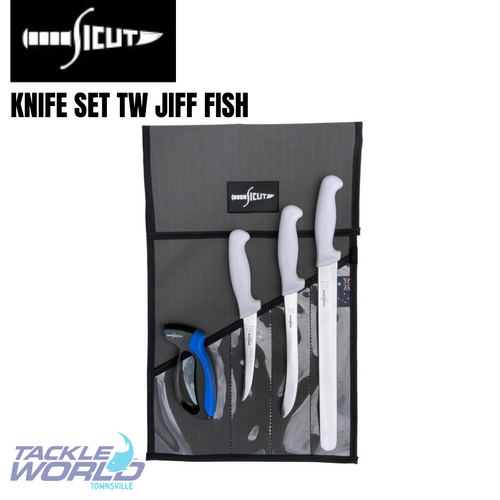 SICUT Knife Set TW Jiff Fish - Tackle World
