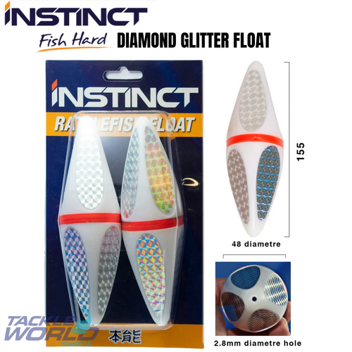 Instinct Diamond Glitter Float #L 2pack
