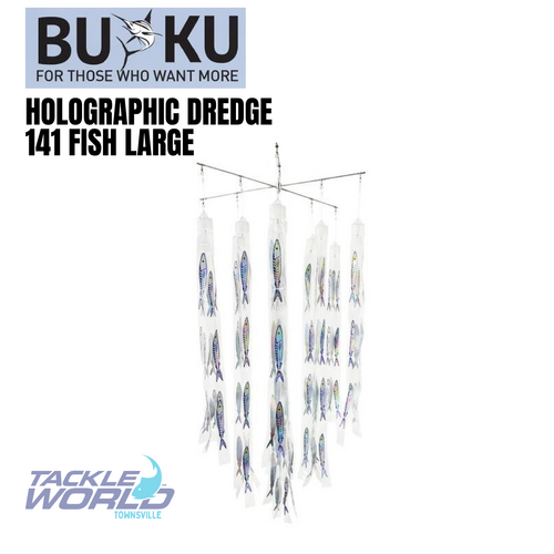 Buku Holographic Strip Teaser Large with 141 fish