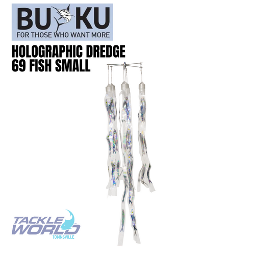 Buku Holographic Strip Teaser Small 69 fish