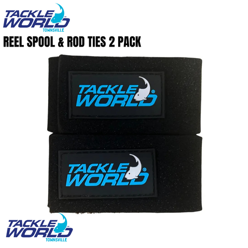 Tackle World Reel Spool & Rod Ties 2 pack