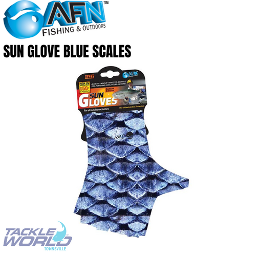 AFN Sun Glove Blue Scales M