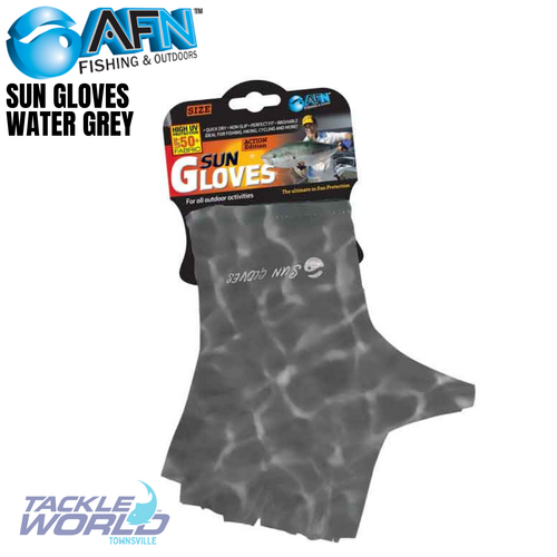 AFN Sun Gloves Water Grey [Size: S]