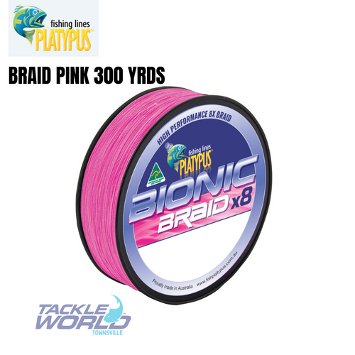 Bionic Braid 300yrds - 20lb Pink