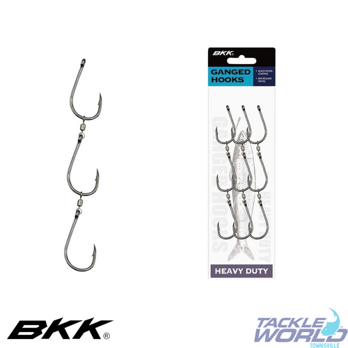 BKK Ganged Hooks HD 6/0 x3