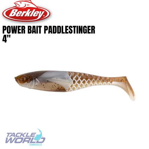 Berkley Power Bait Paddlestinger 4 Pearl White