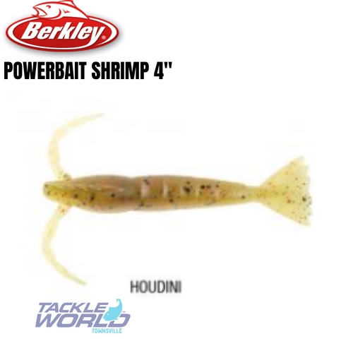 Berkley Power Bait Shrimp 4in Shiner Gold