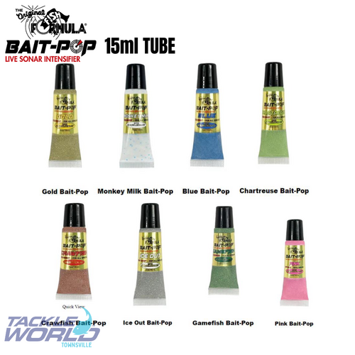 Bait-Pop Live Sonar Intensifier 15ml Tube