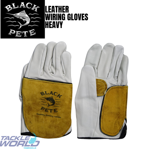 Black Pete Heavy Tackle Tracing Gloves L