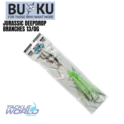 Buku Jurassic Deepdrop Branches 13/0g Green x2
