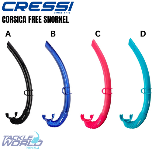 Cressi Snorkel Corsica Free Black
