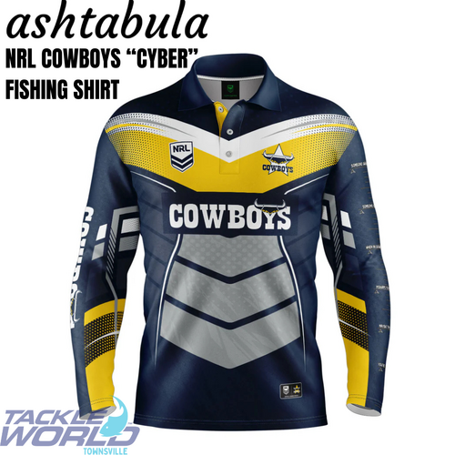Cyber Fishing Shirt Cowboys [Size: S]
