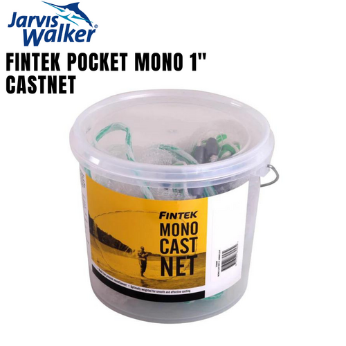 Castnet Fintek Pocket Mono 8' Mesh 1"