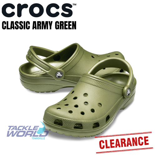 Crocs Classic Army Green M4W6