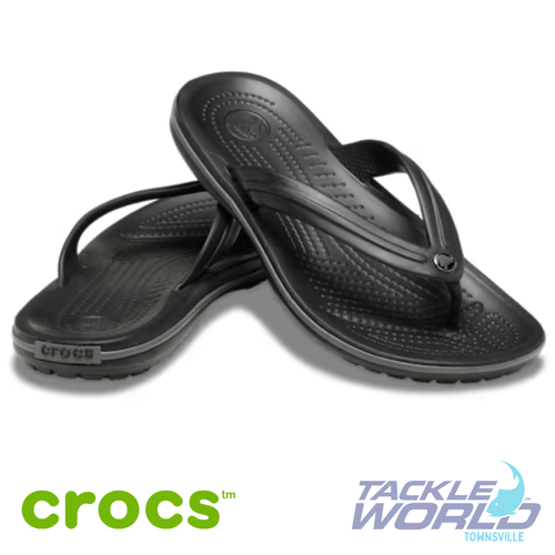 Crocs Crocband Flip Black/Slate Grey M4W6