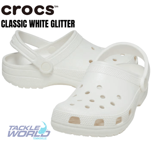 Crocs Classic Glitter White M2W4