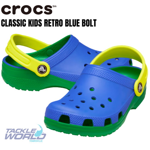 Crocs Classic Kids Retro Blue Bolt C11