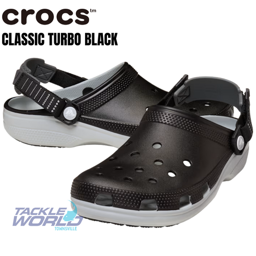 Crocs Classic Turbo Black M7W9 
