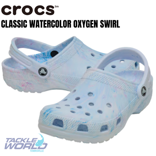 Crocs Classic Watercolor Oxygen Swirl M2/W4