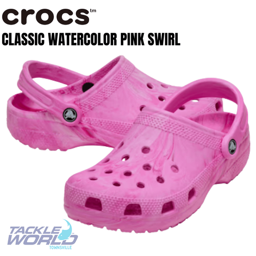 Crocs Classic Watercolor Pink Swirl M2W4