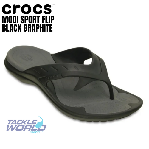 Crocs Modi Sport Flip Black Graphite M7W9