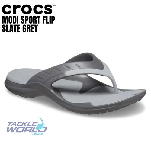 Crocs Modi Sport Flip Slate Grey M7W9