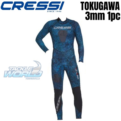 Cressi Tokugawa Wetsuit 3mm 1 piece XS (1)