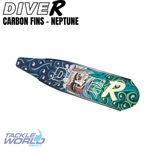 Dive R Carbon Fins - Neptune Med