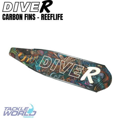 Dive R Carbon Fins - Reeflife Soft