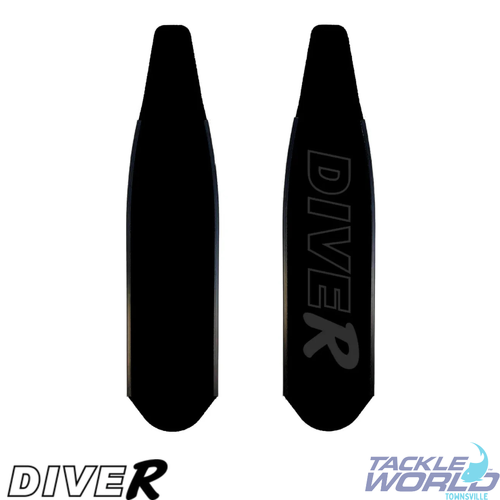 Dive R Carbon Fins - Stealth Soft