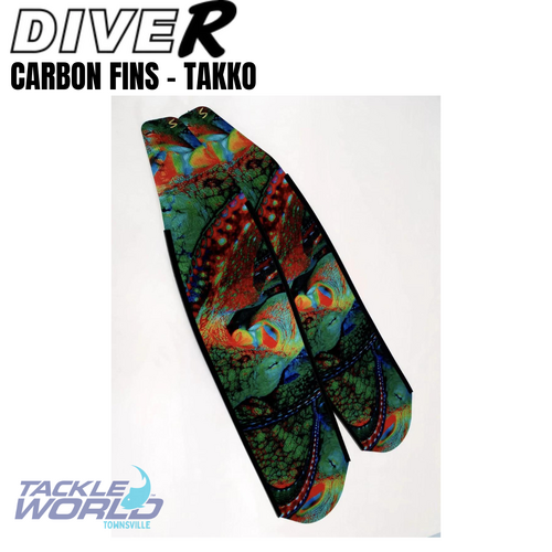 Dive R Carbon Fins - Takko Soft