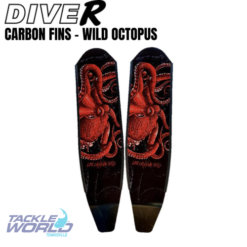 Dive R Carbon Fins - Wild Octopus Soft