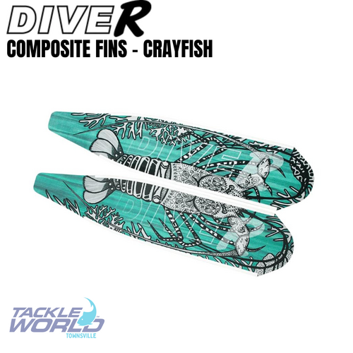 Dive R Comp Fins - Crayfish Soft