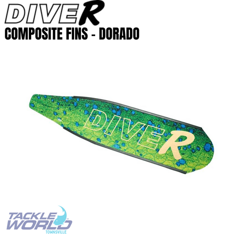 Dive R Comp Fins - Dorado Med [Size: Soft]
