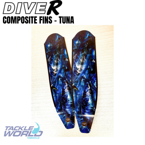 Dive R Comp Fins - Tuna Med