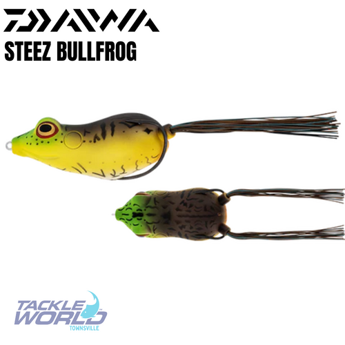 Daiwa Steez Bull Frog Black Poison