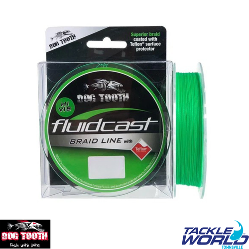 Dog Tooth Fluidcast Hi Vis 150m 6lb