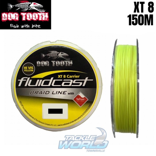 Dog Tooth Fluidcast XT 8 150yds 10lb