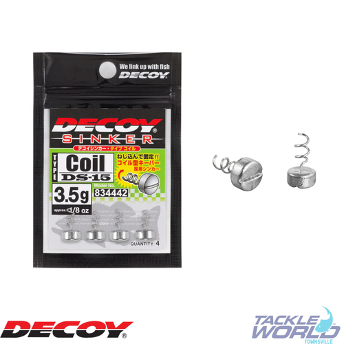 Decoy DS-15 Sinker Coil 1.8g - 5pc