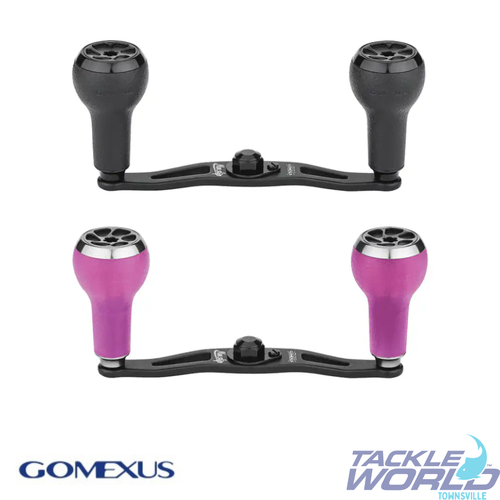 Gomexus 100mm Alum Handle 27mm TPE Knob (7x4) Black